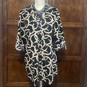 Alfani stretch dress blouse. Perfect, like new!